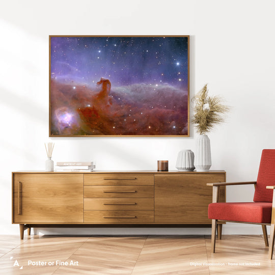 Euclid Telescope: Horsehead Nebula Poster