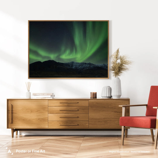 Paweł Radomski: Green skies of Iceland