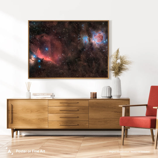 Stefan Lenz: The Horsehead & Orion Nebula Poster