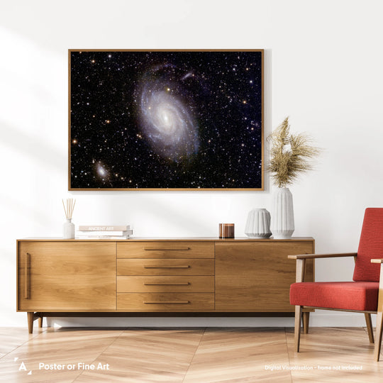 Euclid Telescope: Spiral Galaxy NGC 6744 Poster