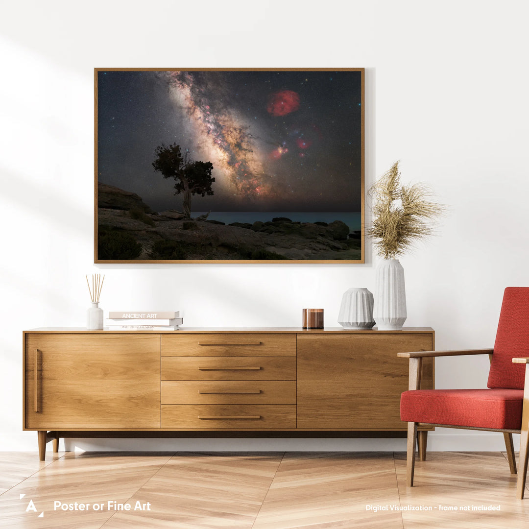Łukasz Remkowicz: The Galactic Center Over the Libyan Sea