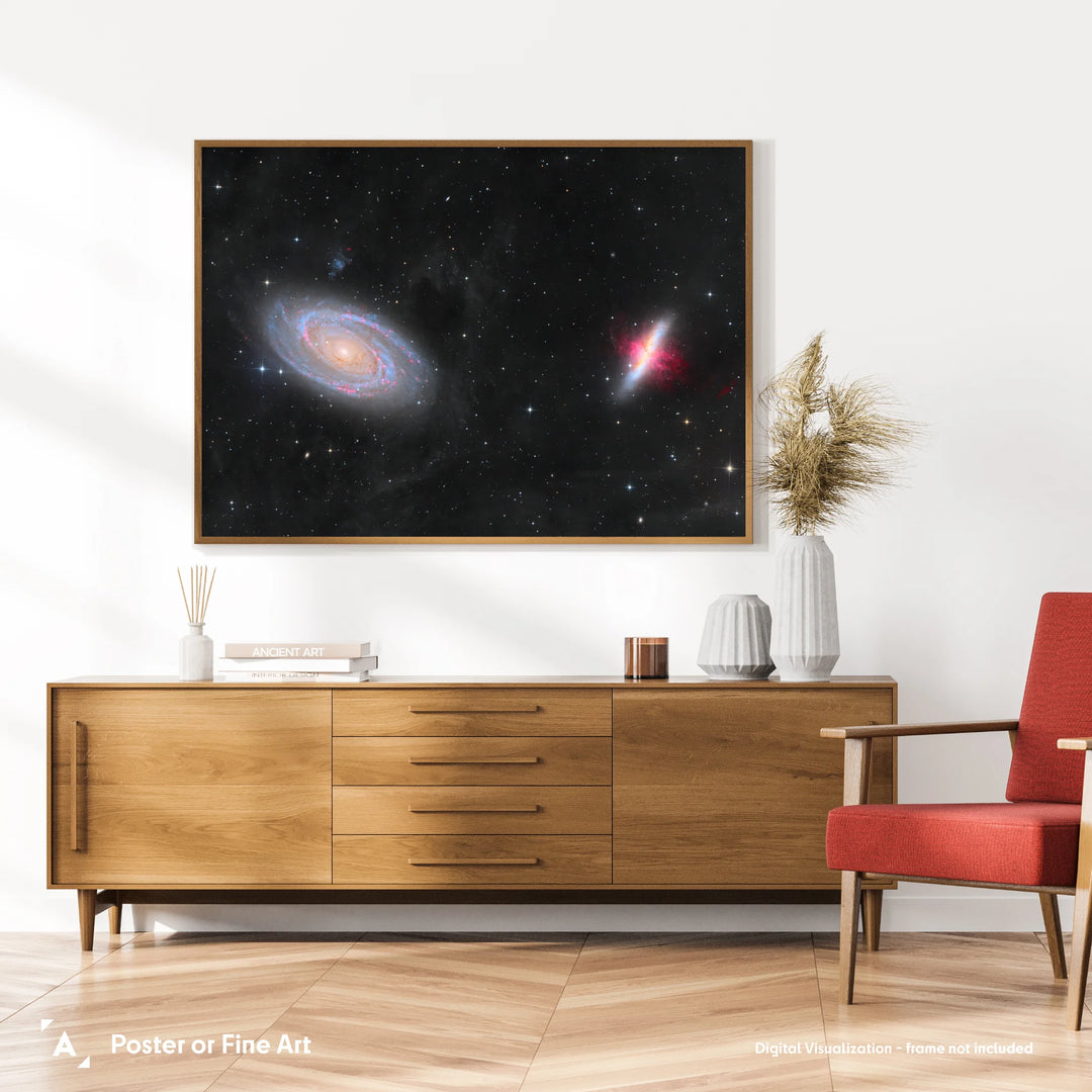 Paweł Radomski: The Luminous Pair of Ursa Major (Messier 81/82)