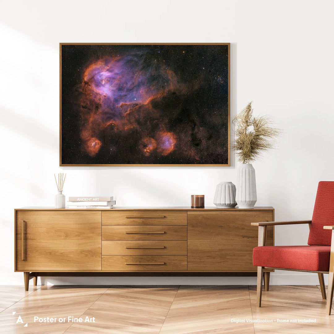 Stefan Lenz: The Running Chicken Nebula Poster