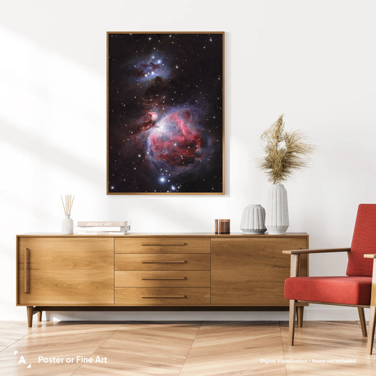 Lionel Majzik: The Great Orion Nebula M42 Poster