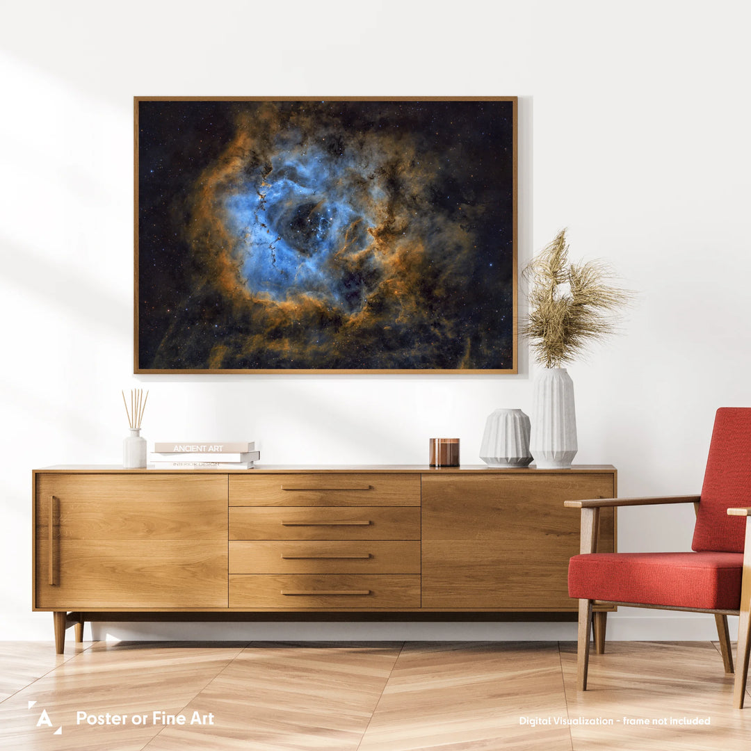 Stefan Lenz: The Rosette Nebula Poster