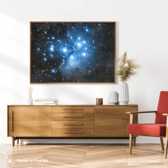 Lionel Majzik: Pleiades M45 Poster