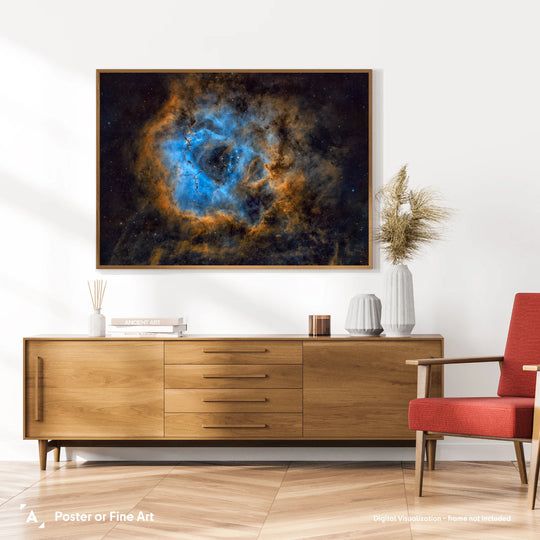 Stefan Lenz: The Rosette Nebula Poster