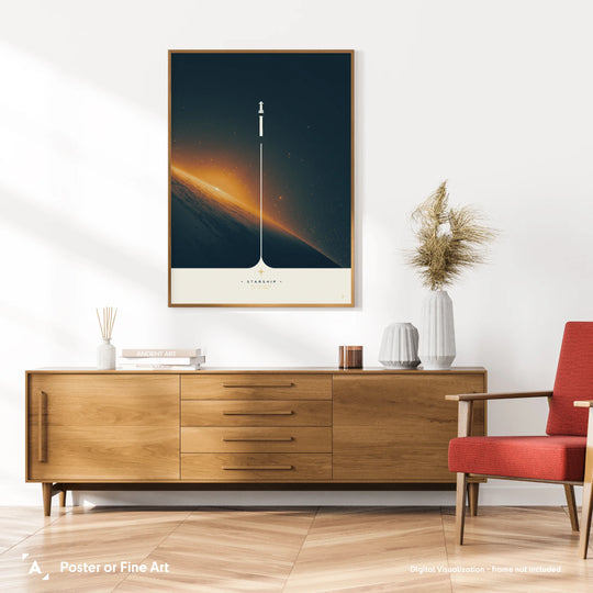 Justin Van Genderen: Starship Test Launch 2 (Dawn)