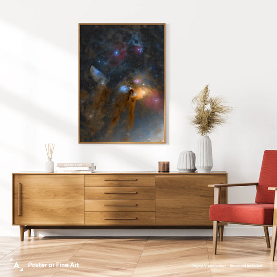 Rho Ophiuchi Cloud Complex - The Cosmic Kaleidoscope