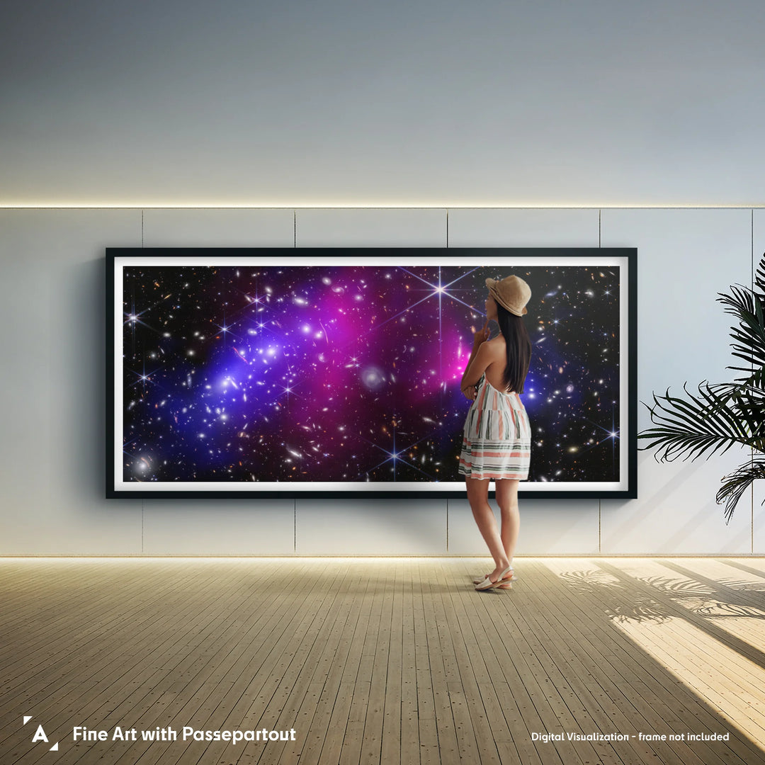 Bullet Cluster: Webb & Chandra