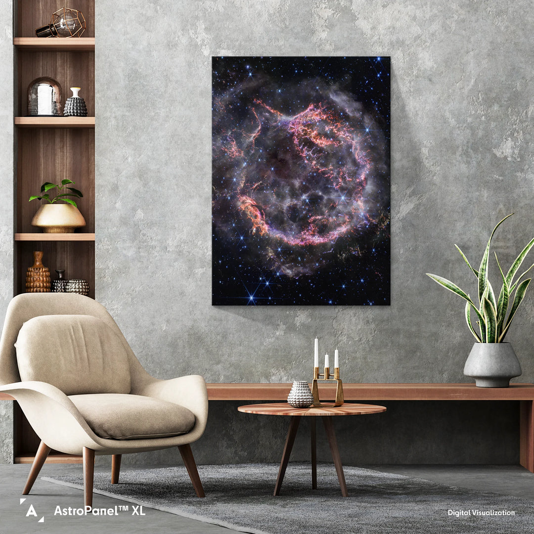 JWST: Cassiopeia A (NiRCam Image) Poster