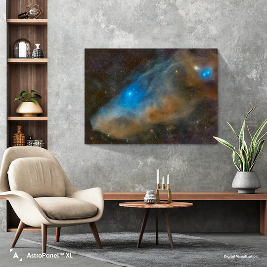 Stefan Lenz: The Blue Horsehead Nebula Poster