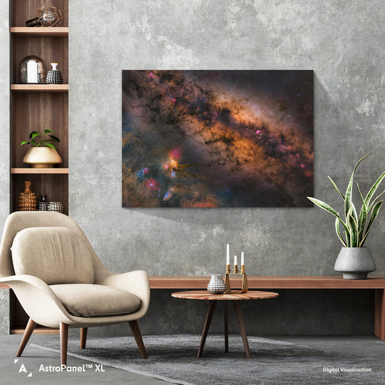 Stefan Lenz: Colorful Center of the Milky Way Poster