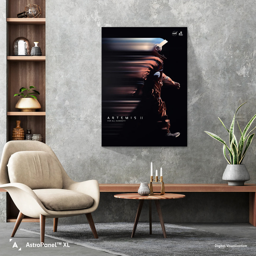 NASA Artemis II Poster: For All Humanity