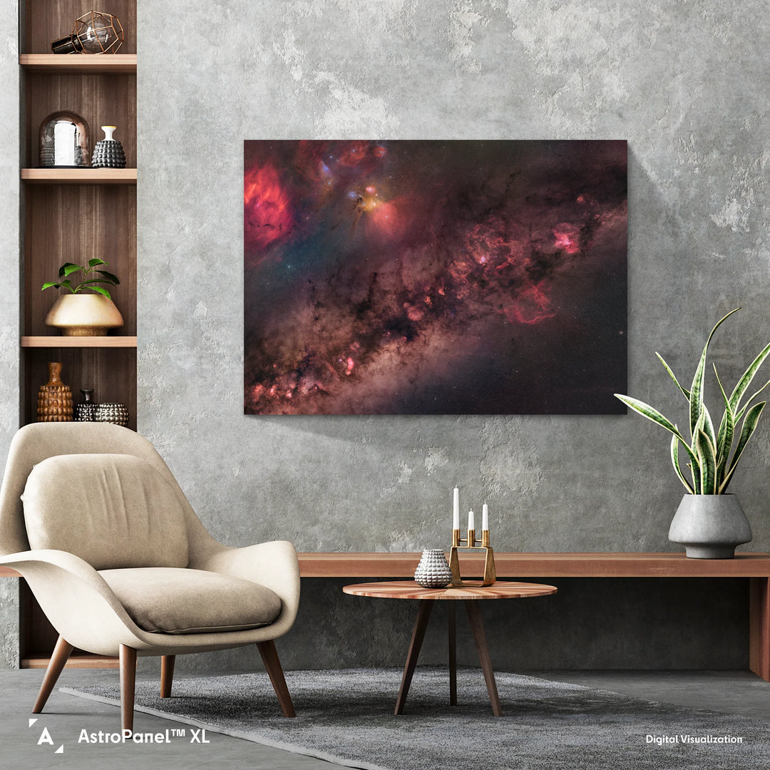 Stefan Lenz: Enhanced Center of the Milky Way Poster (One Billion Pixel Mosaic)