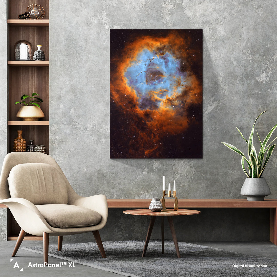 Rod Prazeres: Galactic Blossom - The Rosette Nebula Poster