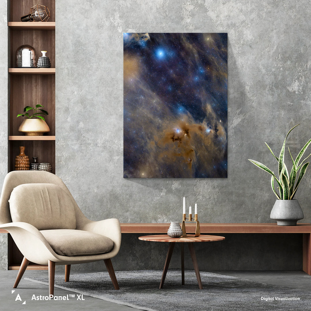 Chris Willocks: The Chamaeleon I Molecular Cloud Poster