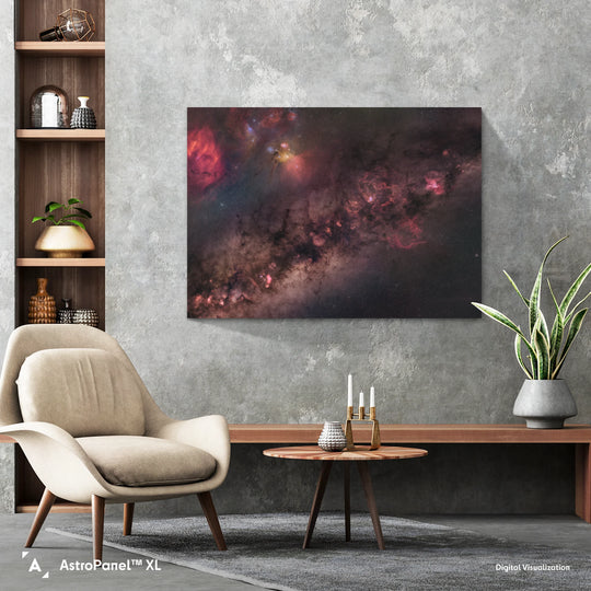 Stefan Lenz: Enhanced Center of the Milky Way Poster (One Billion Pixel Mosaic)