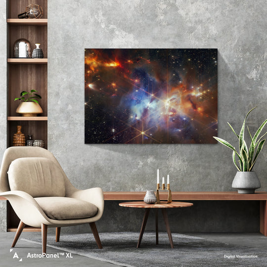 JWST: Serpens Nebula Poster