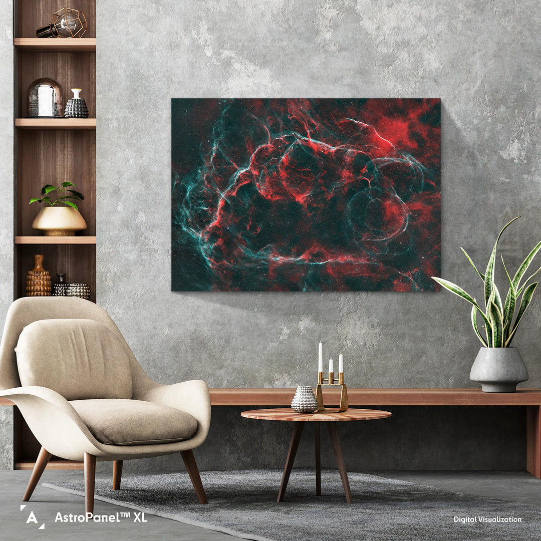 Chris Willocks: The Vela Supernova Remnant Poster