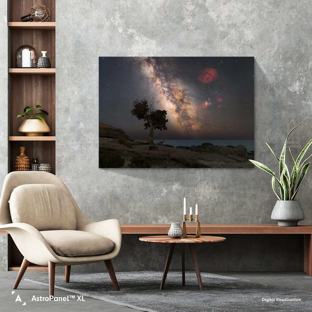 Łukasz Remkowicz: The Galactic Center Over the Libyan Sea