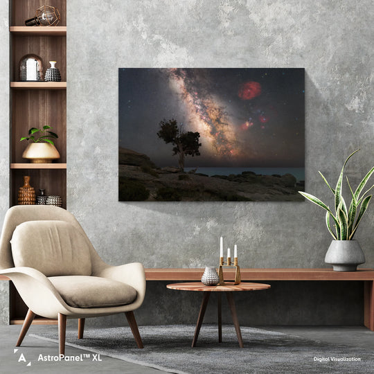 Łukasz Remkowicz: The Galactic Center Over the Libyan Sea