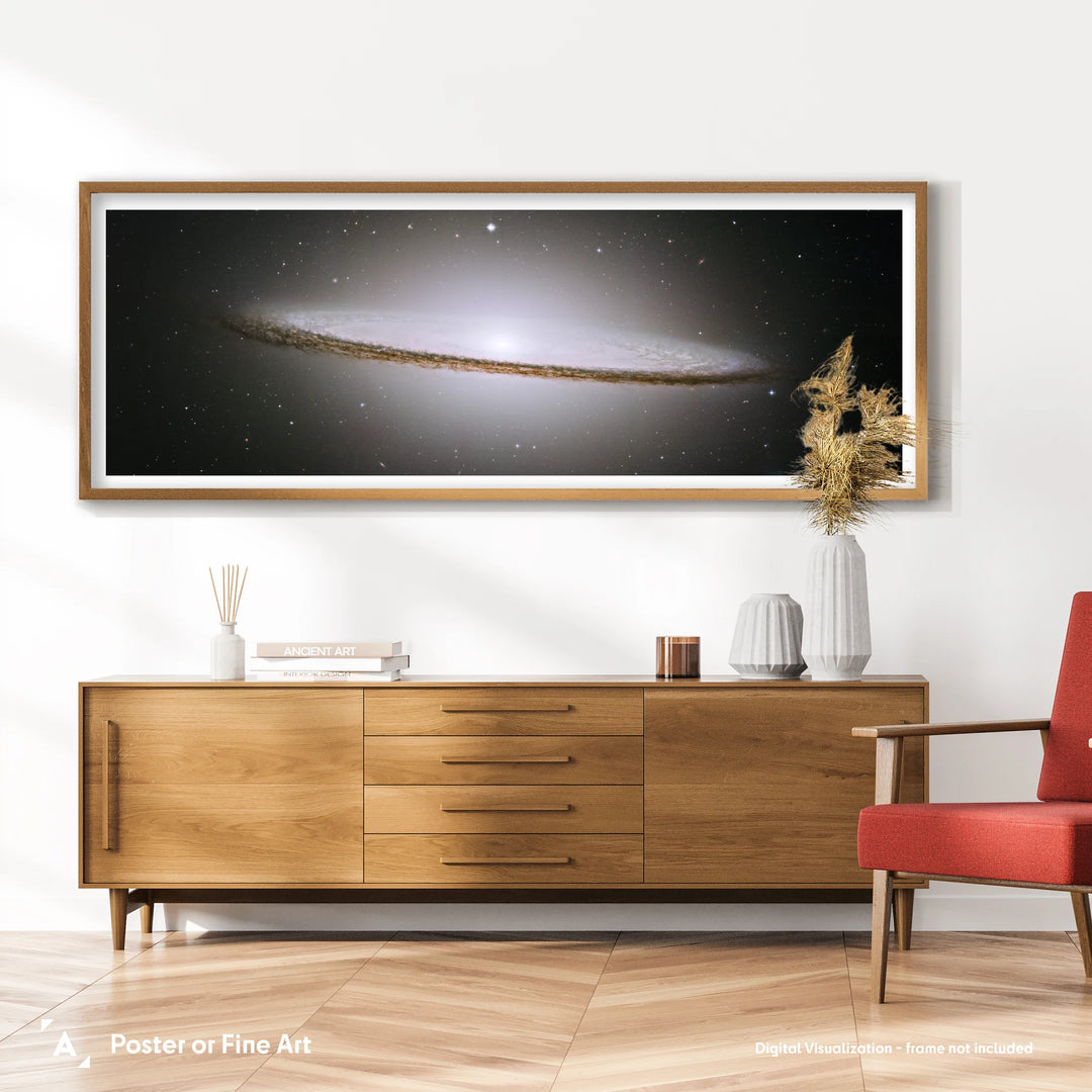 The Sombrero Galaxy (M104) Poster