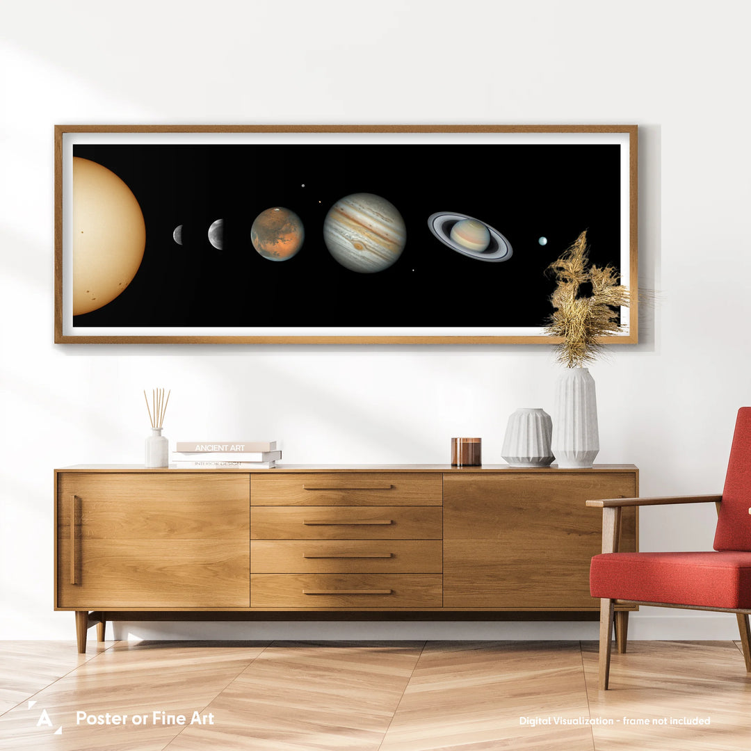 Damian Peach: Solar System Poster