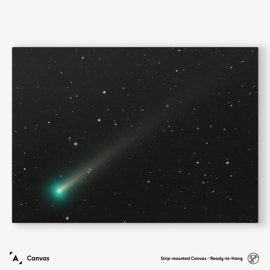 Lionel Majzik: Comet C/2021 A1 (Leonard) Poster