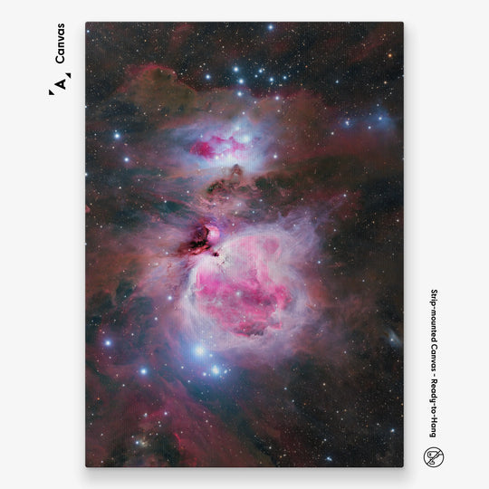 Chris Willocks: The Orion & Running Man Nebulae Poster