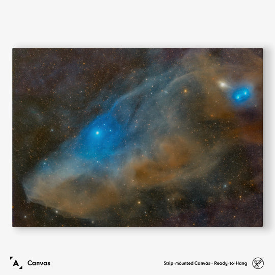 Stefan Lenz: The Blue Horsehead Nebula Poster