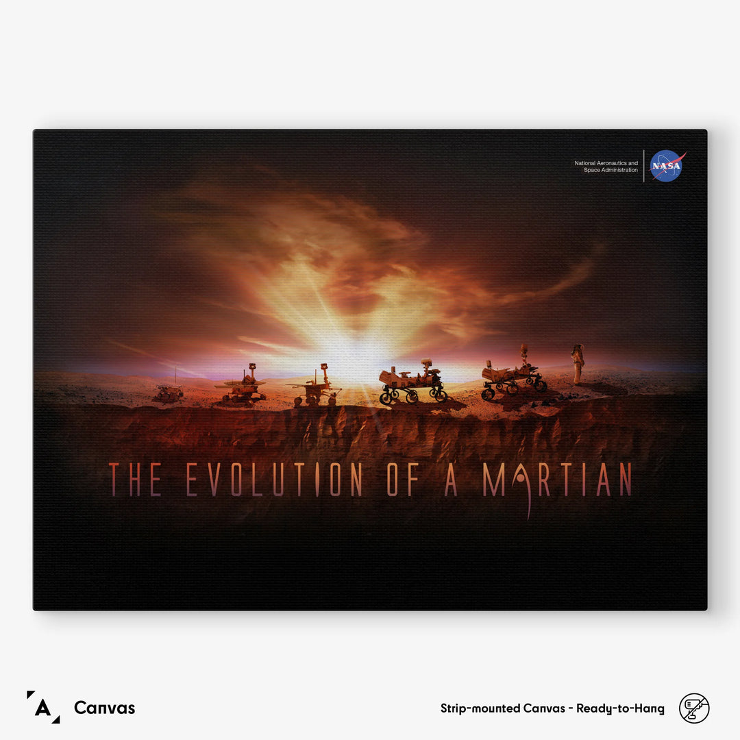 NASA Poster: The Evolution of Martian