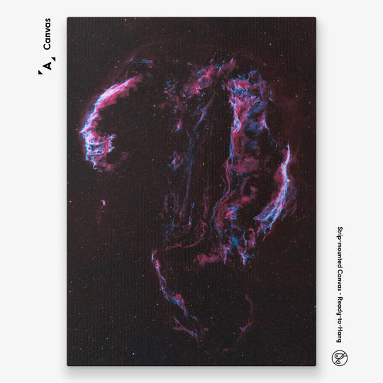 Rod Prazeres: Echoes of a Violent Past - The Cygnus Loop Nebula Poster