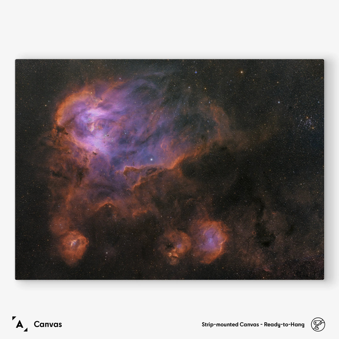 Stefan Lenz: The Running Chicken Nebula Poster