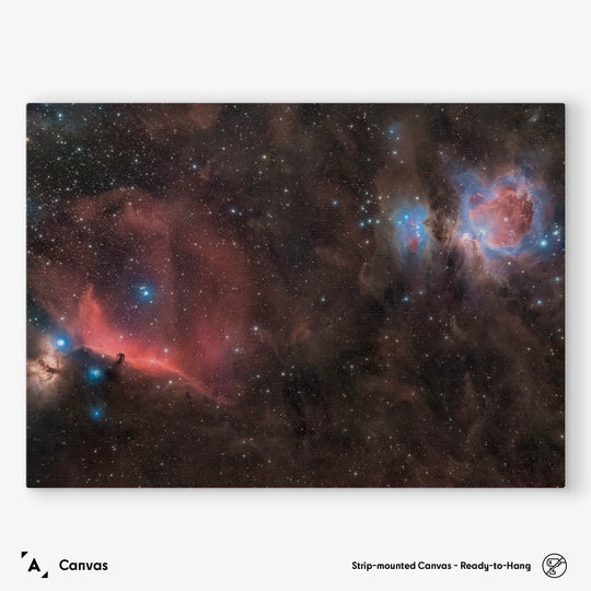 Stefan Lenz: The Horsehead & Orion Nebula Poster