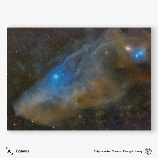 Stefan Lenz: The Blue Horsehead Nebula Poster