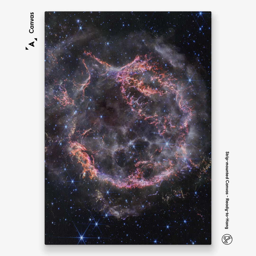 JWST: Cassiopeia A (NiRCam Image) Poster