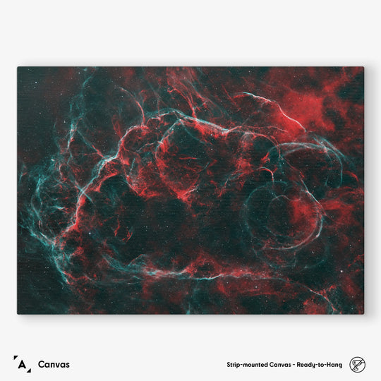 Chris Willocks: The Vela Supernova Remnant Poster