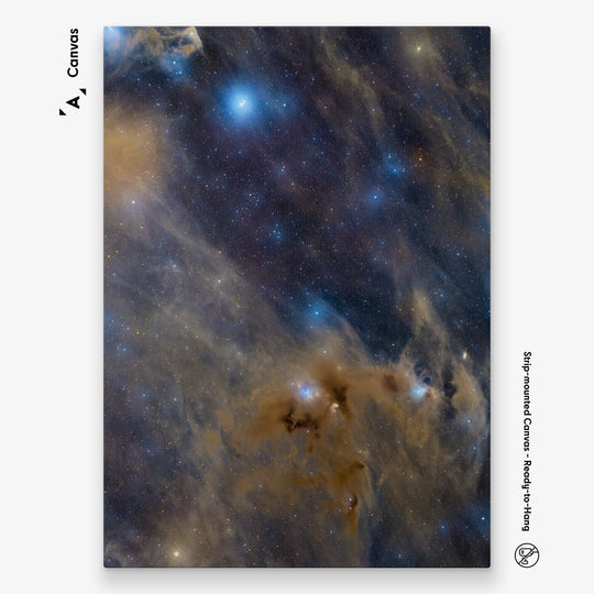 Chris Willocks: The Chamaeleon I Molecular Cloud Poster