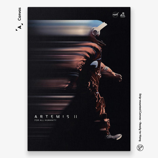 NASA Artemis II Poster: For All Humanity