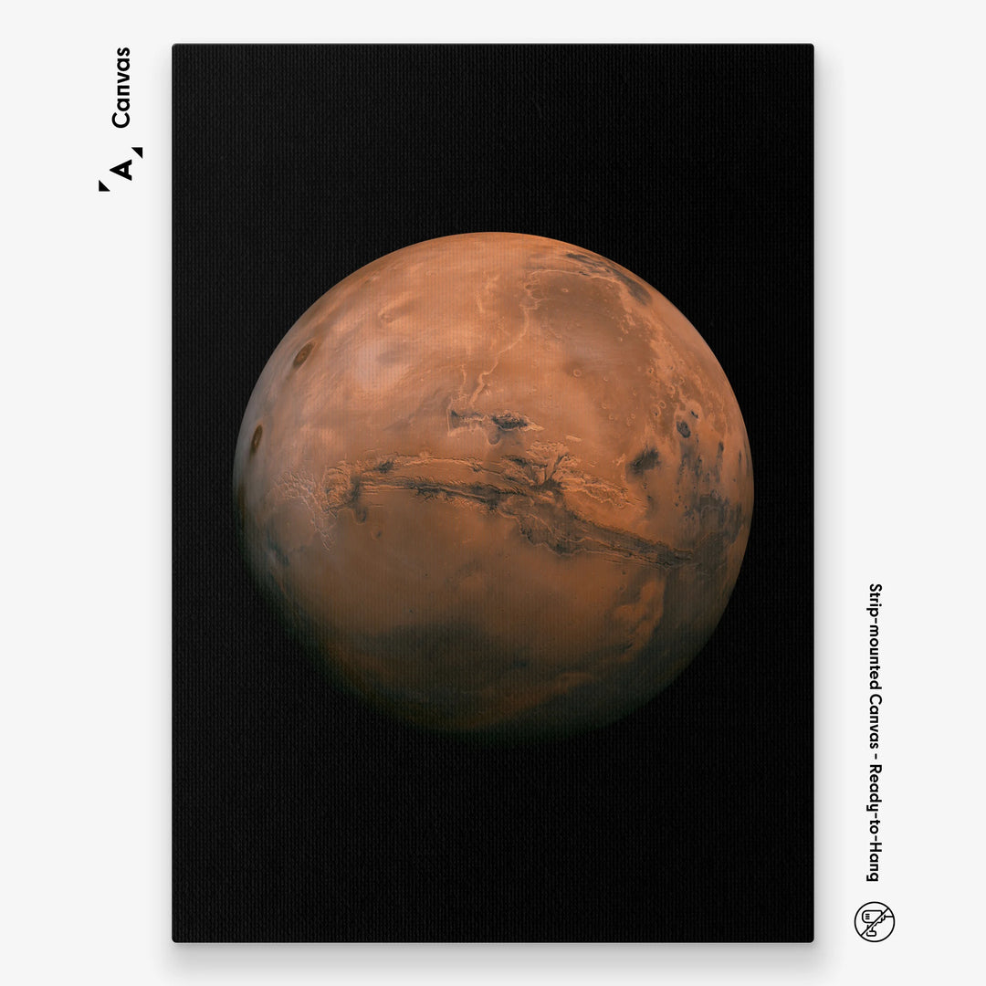 NASA Mars Valles Marineris Poster