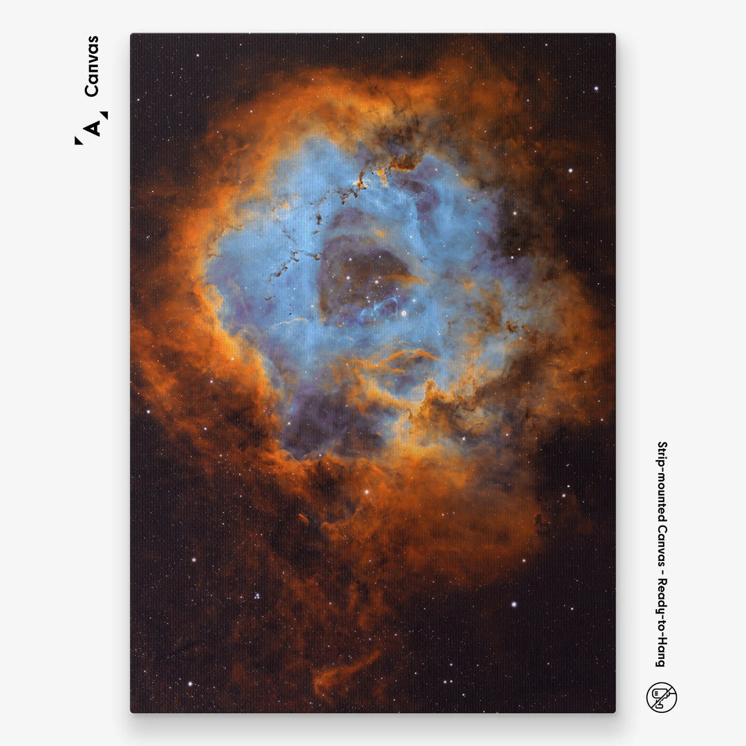 Rod Prazeres: Galactic Blossom - The Rosette Nebula Poster