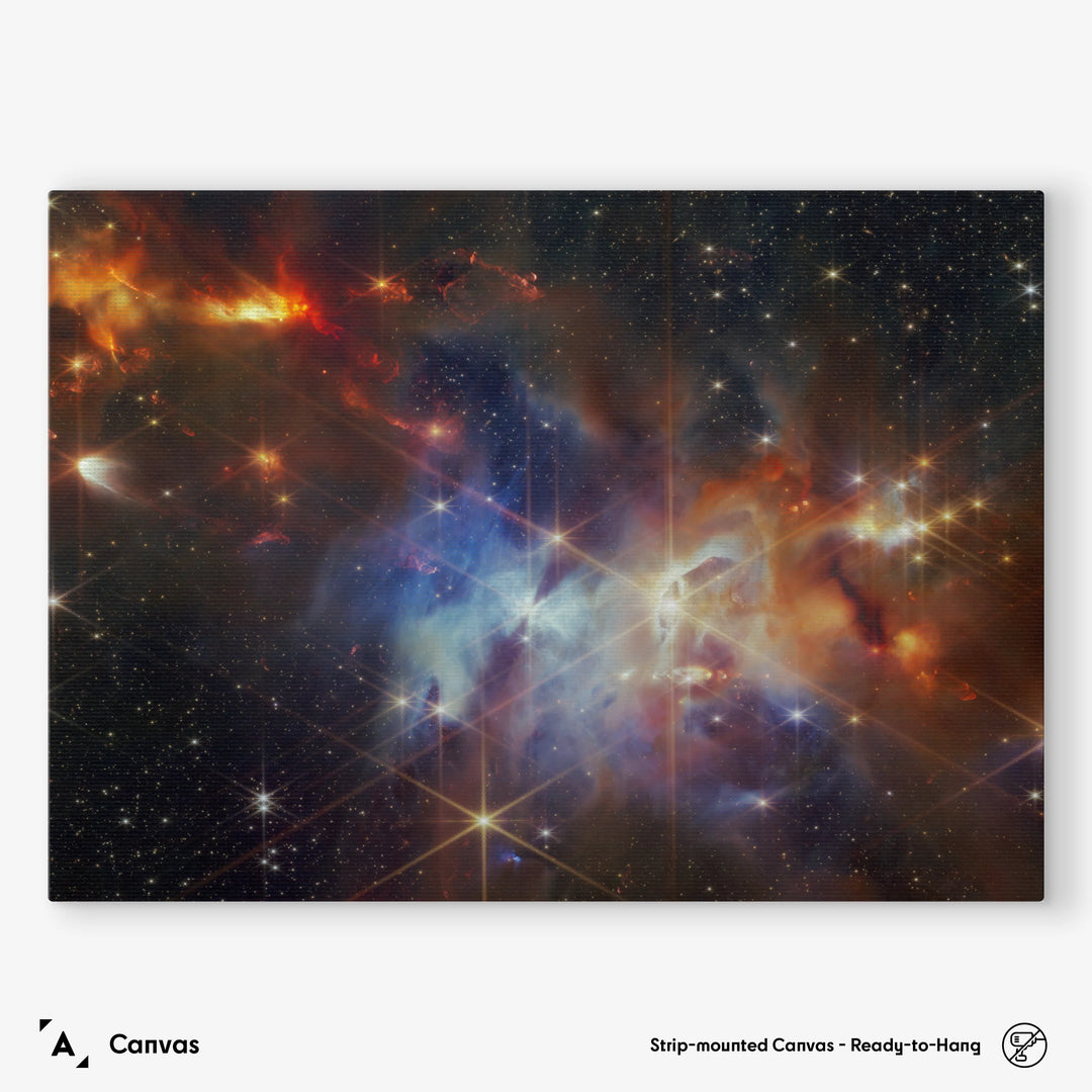 JWST: Serpens Nebula Poster