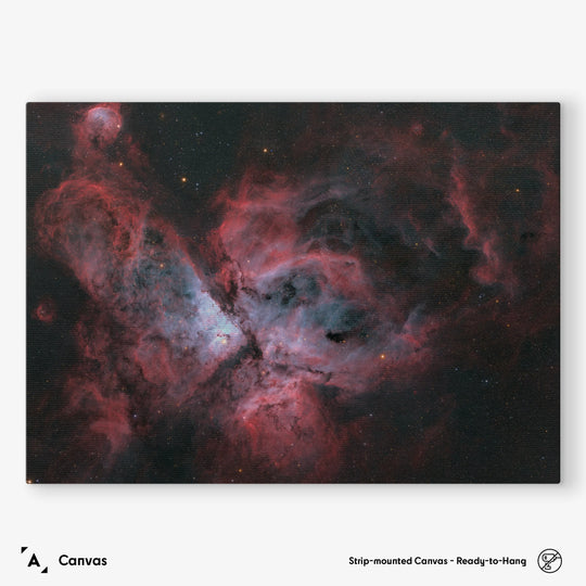 Rod Prazeres: Eruption in Eternity - Carina Nebula Poster