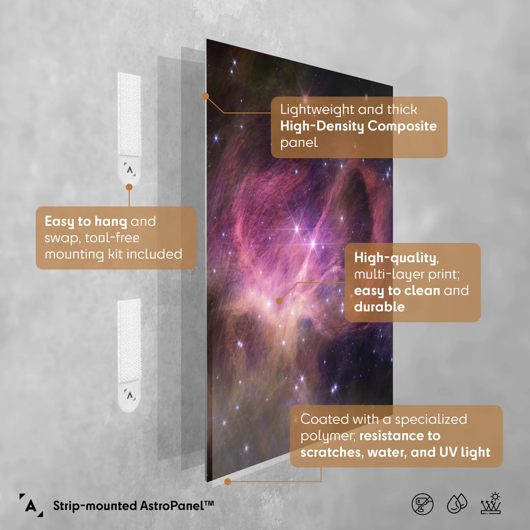 JWST: Star Cluster IC 348 (NIRCam View) Poster