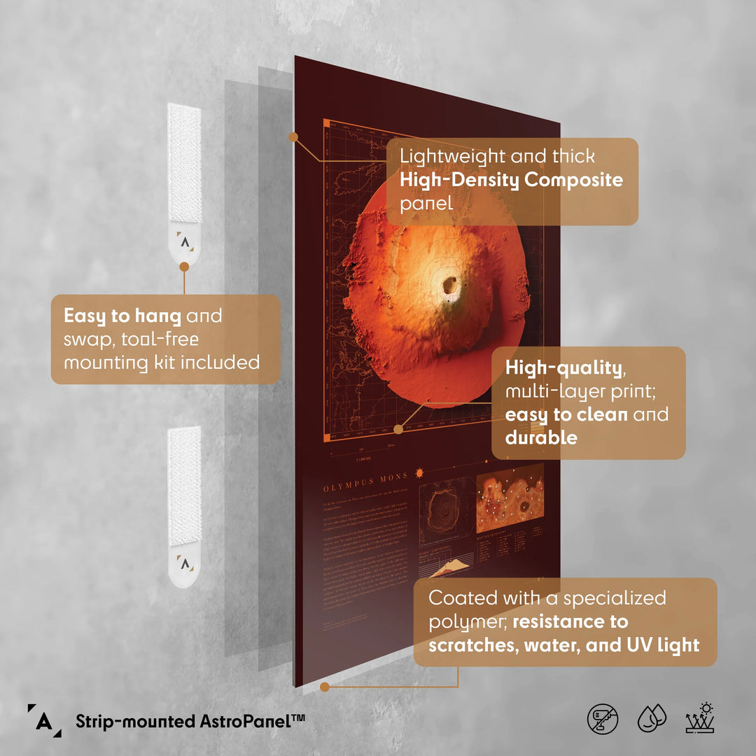 Justin Van Genderen: Olympus Mons (Martian Red)