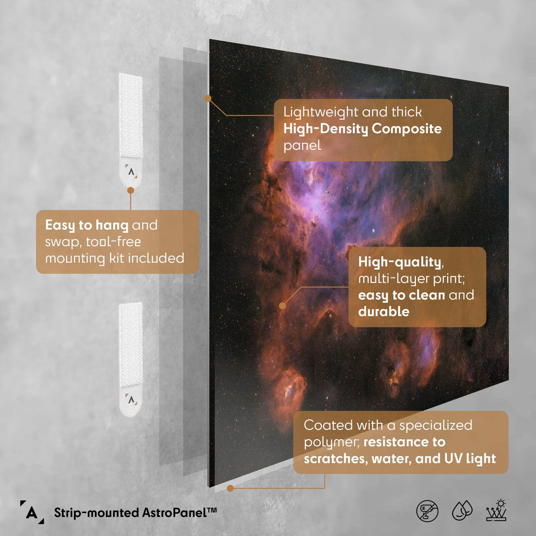 Stefan Lenz: The Running Chicken Nebula Poster