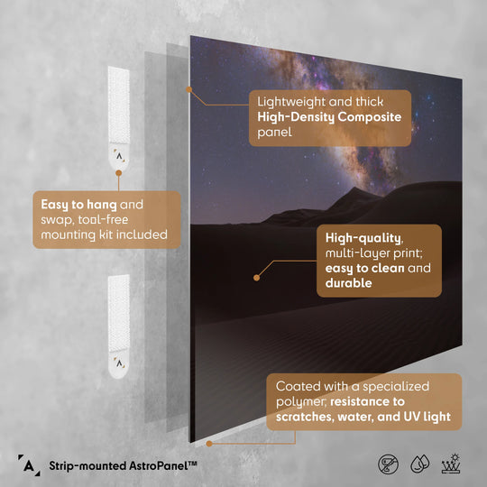 Matteo Strassera: Milky Way in the Desert