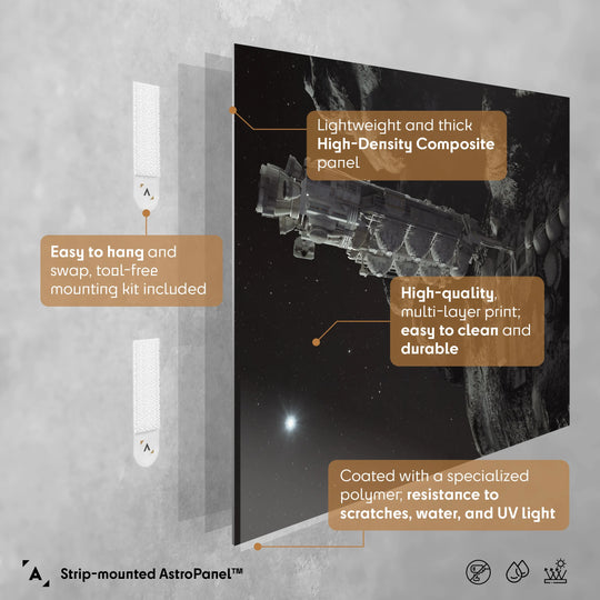 Maciej Rebisz: Asteroid Refinery Poster