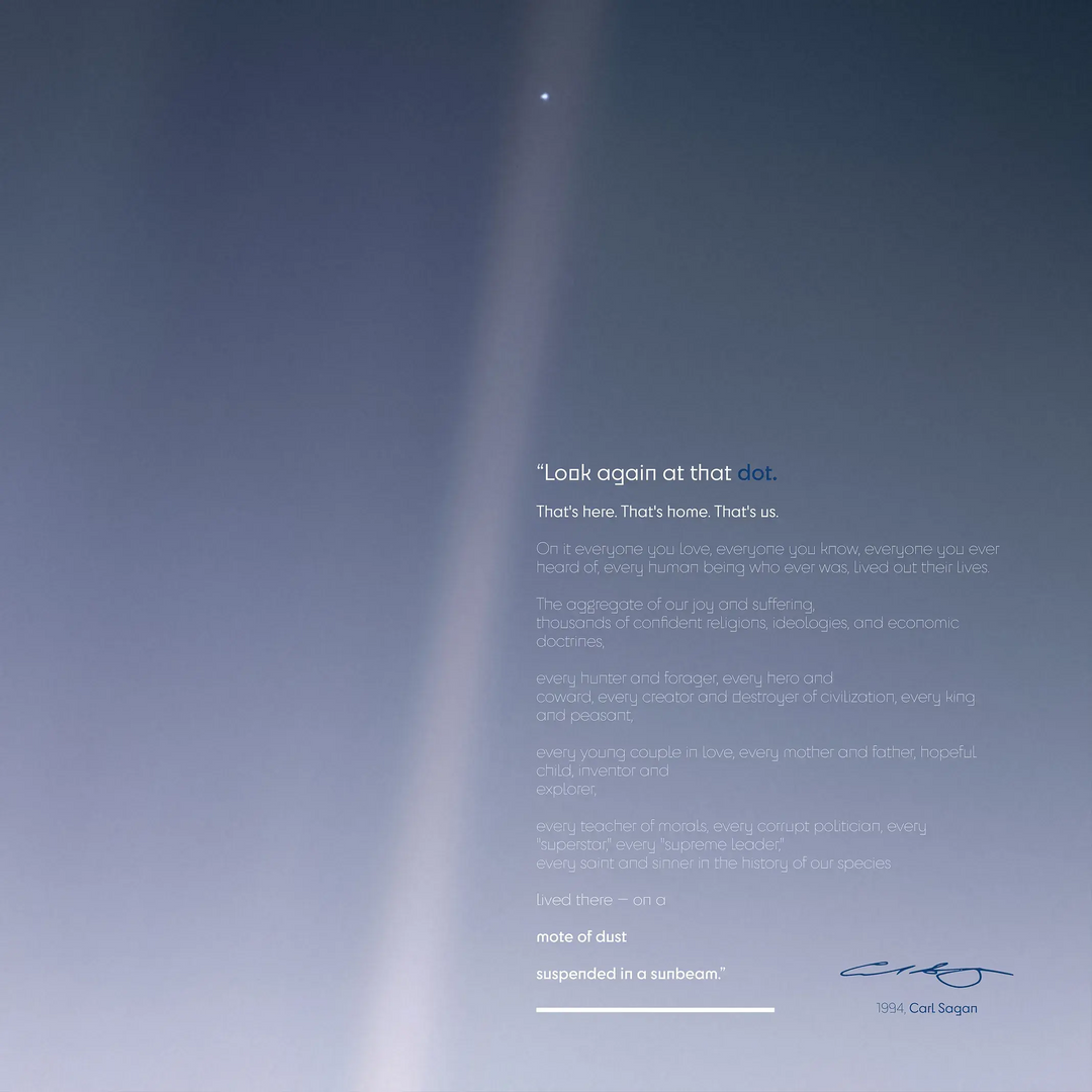 Pale Blue Dot Revisited: 35th Anniversary Limited Edition